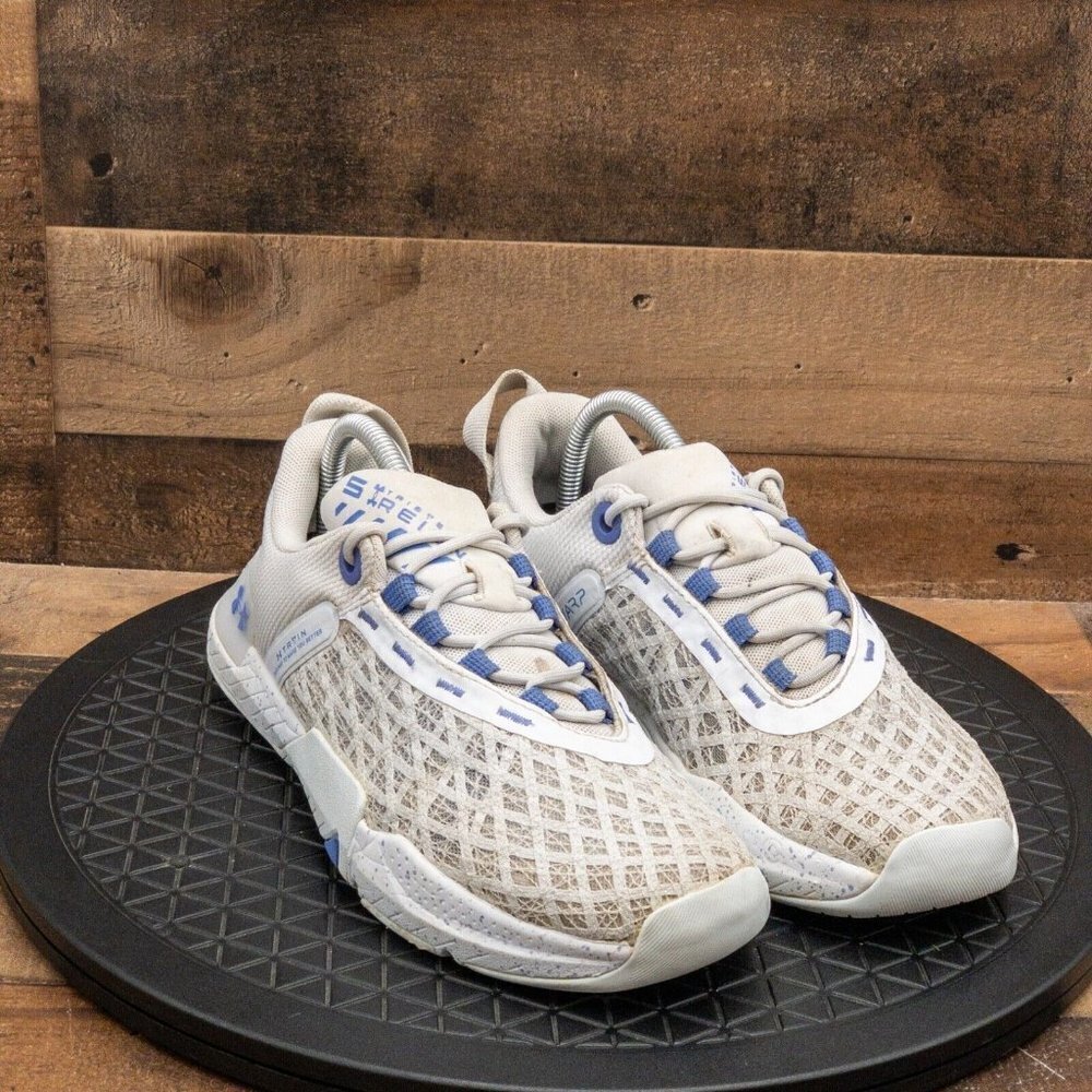 UNDER ARMOUR REIGN 5 TRISTSE WOMENS ATHLETIC SHOES RUNNING GYM GRAY LOW SIZE 9.5 - Picture 3 of 9